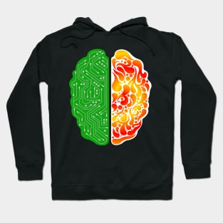 Right Brain Left Brain Hoodie